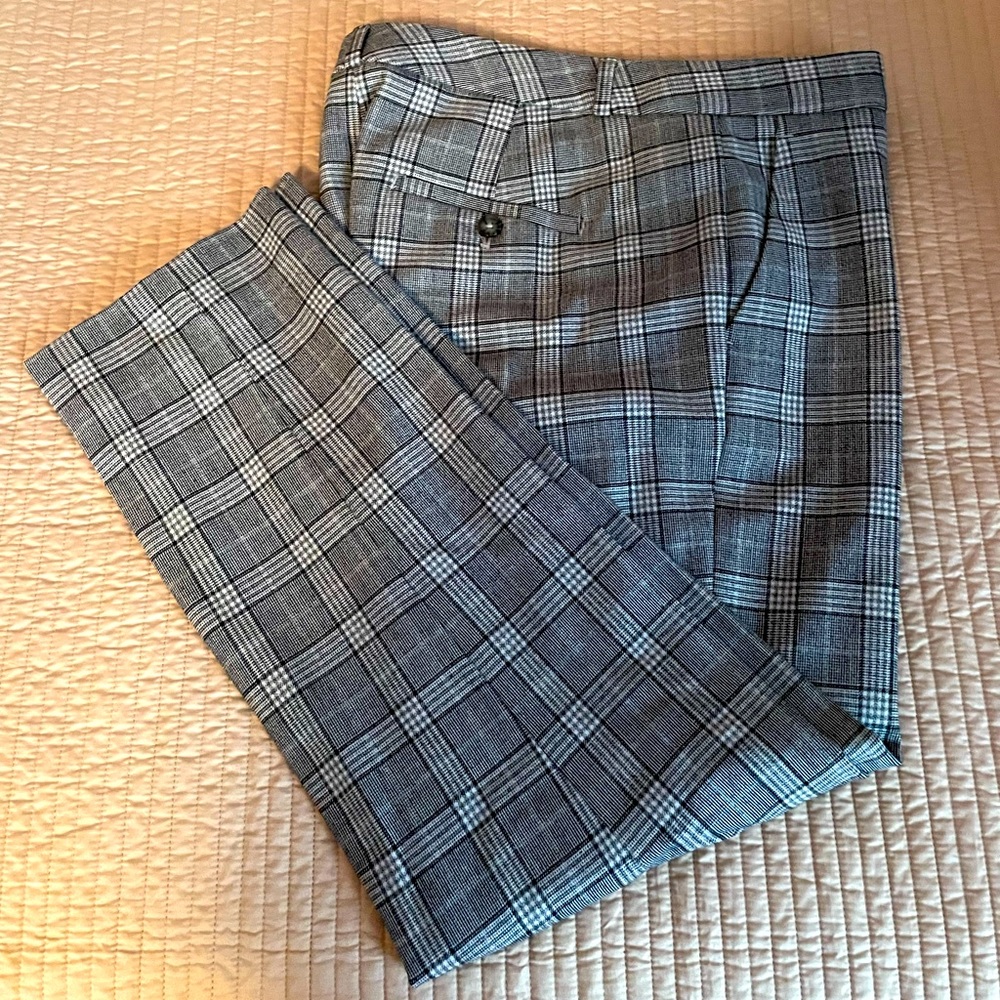 Banana Republic Avery Plaid Slacks
